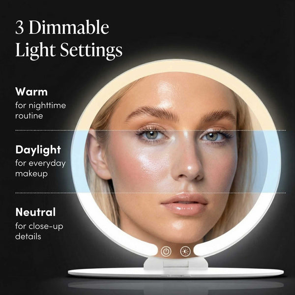 Abigail LED Travel Mirror