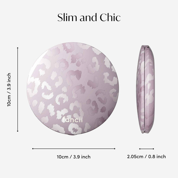 Mini Taylor LED Compact Mirror | Cosmic Leopard