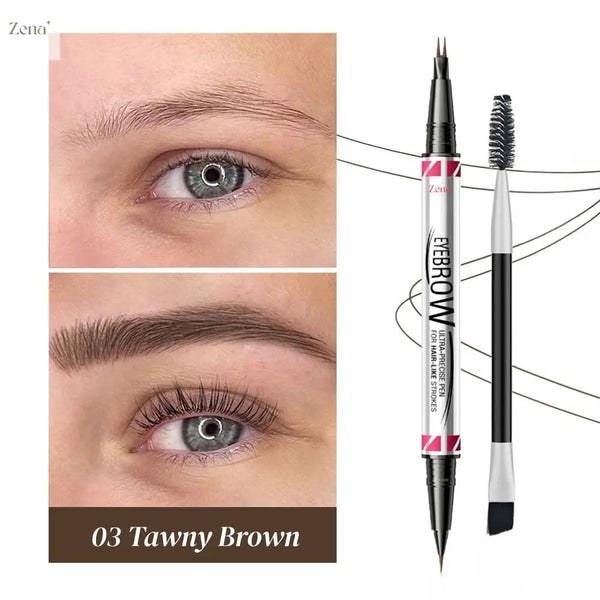 Fluffy Up 2-in-1 Brow Pen