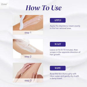 Painless Hair Removal Cream for Body